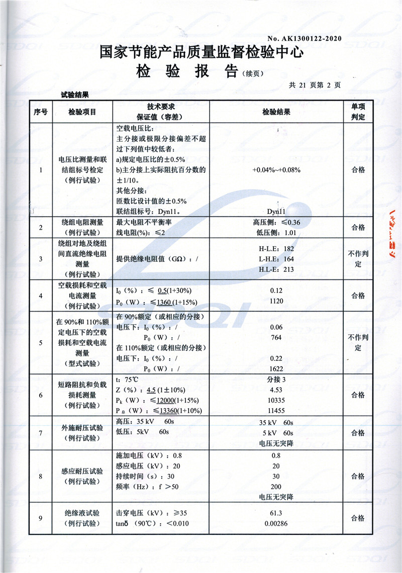 高低压试验报告-S11-1250交口交口交口油浸式变压器-2.jpg